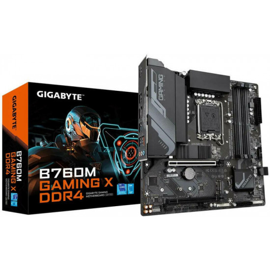 GIGABYTE B760M GAMING X DDR4 INTEL Z760, mATX S1700 alaplap
