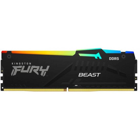 Kingston Fury Beast 16GB 6000MHz DDR5 RAM RGB CL40 (KF560C40BBA-16)