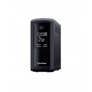 CYBERPOWER 1000VA 550W 230V szünetmentes tápegység + USB LINE-INTERACTIVE (VP1000ELCD)