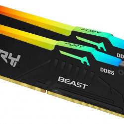 KINGSTON FURY Memória DDR5 32GB 5600MHz CL36 DIMM (Kit of 2) Beast RGB