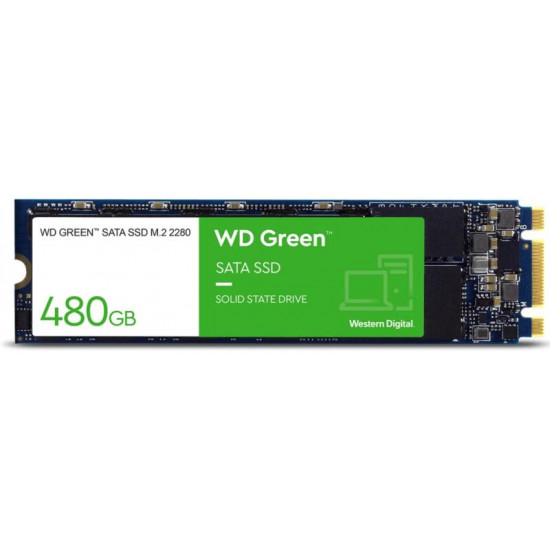 Western Digital 480GB Green M.2 SSD meghajtó (WDS480G3G0B)
