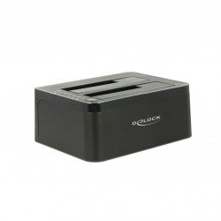 Delock 2.5-3.5 merevlemez dokkoló fekete (62661)