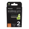 Panasonic Eneloop AA 2500mAh ceruza akkumulátor 2db (BK-3HCDE/2BE) Panasonic Eneloop AA 2500mAh ceruza akkumulátor 2db (BK-3HCDE/2BE)
