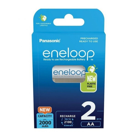 Panasonic Eneloop AA 2000mAh ceruza akkumulátor 2db (BK-3MCDE/2BE)