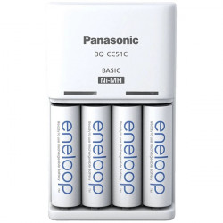 Panasonic Eneloop AA 2000mAh akkutöltő +4xAA akkumulátor (K-KJ51MCD40E)