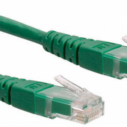 Roline UTP CAT6 patch kábel 5m zöld