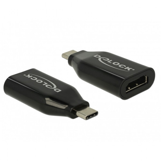 Delock USB Type-C apa > HDMI anya adapter (DP váltakozó mód) 4K 60 Hz (62978)