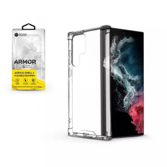 Roar Armor Gel Samsung S908B Galaxy S22 Ultra 5G szilikon tok átlátszó (KC0754)