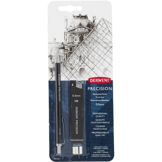 Derwent Precision 0,5mm HB nyomósirón szett (2302428)