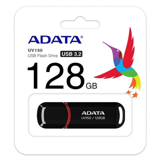 ADATA UV150 128GB fekete USB 3.1 Pen Drive (AUV150-128G-RBK)