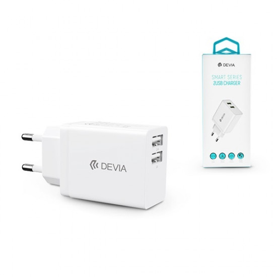 Devia Smart 2xUSB kimenettel hálózati töltő (ST329593)