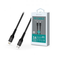 Devia Gracious Series Type-C - Lightning PD 20W adat- és töltőkábel 1.5m (ST350085)
