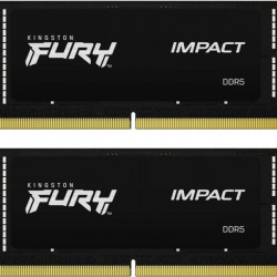 KINGSTON FURY NB memória DDR5 64GB 5600MHz CL40 SODIMM (Kit of 2) Impact PnP