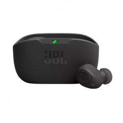 JBL Wave Buds (Vezeték nélküli fühallgató), Fekete (JBLWBUDSBLK)