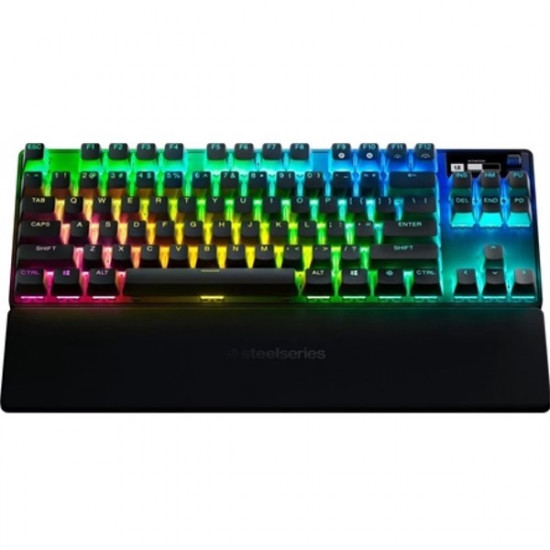 Steelseries Apex Pro TKL (2023)  USB wireless ENG fekete gamer mechanikus billentyűzet (64866)