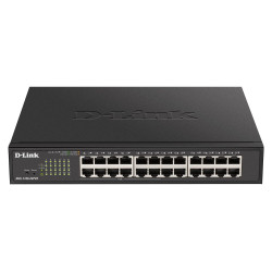 D-LINK Switch 24x1000Mbps (12xPOE) Fémházas Menedzselhető Rackes, DGS-1100-24PV2/E