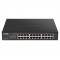 D-LINK Switch 24x1000Mbps (12xPOE) Fémházas Menedzselhető Rackes, DGS-1100-24PV2/E