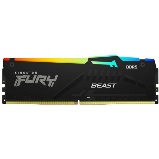 KINGSTON FURY Memória DDR5 16GB 5600MHz CL36 DIMM Beast RGB EXPO