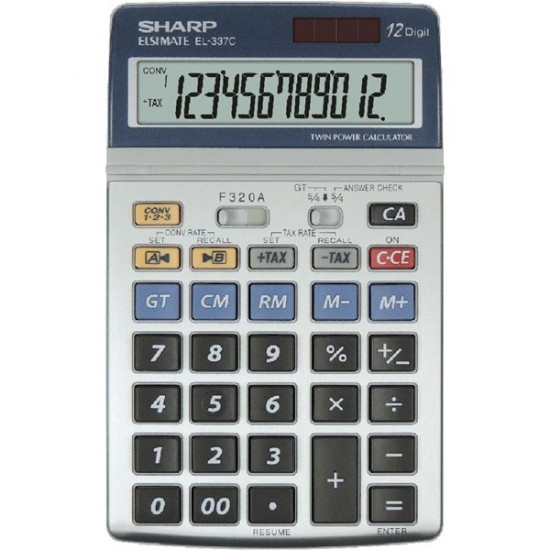 Sharp EL337C irodai asztali számológép (EL-337 C) Sharp EL337C irodai asztali számológép (EL-337 C)