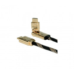 ROLINE kábel HDMI Ethernet, Premium, 360° csatlakozó ,  M/M  2.0m