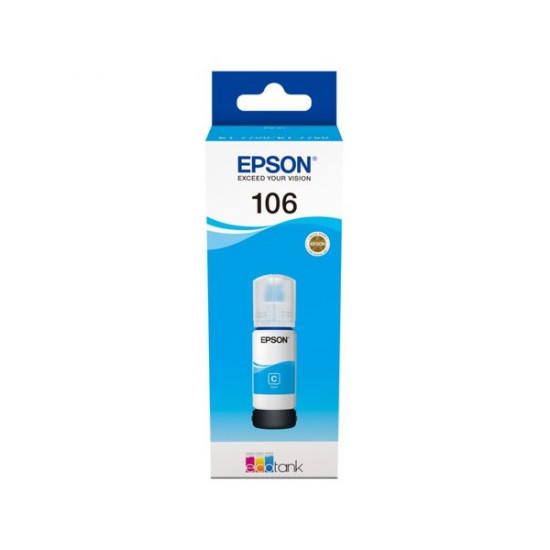 Epson 106 EcoTank tinta cián (C13T00R240)