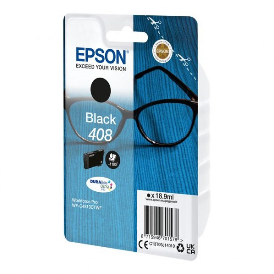 Epson 408 DURABrite Ultra tintapatron fekete (C13T09J14010)