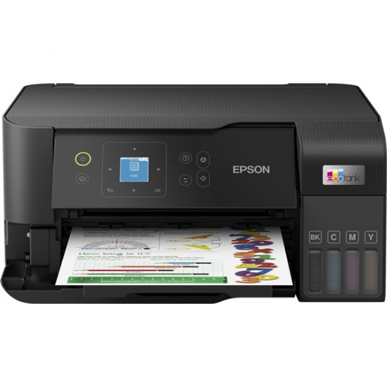 EPSON Tintasugaras nyomtató - EcoTank L3560 (A4, MFP, színes, 4800x1200 DPI, 33 lap/perc, USB/Wifi)