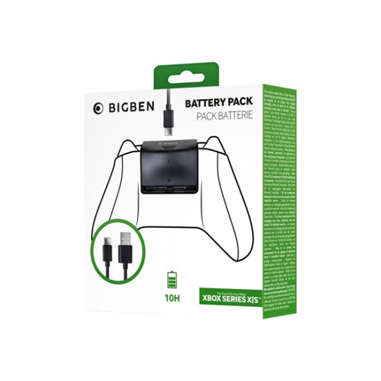 BigBen Xbox Series X tölthető kontroller akkumulátor + 3m USB kábel BigBen Xbox Series X tölthető kontroller akkumulátor + 3m USB kábel