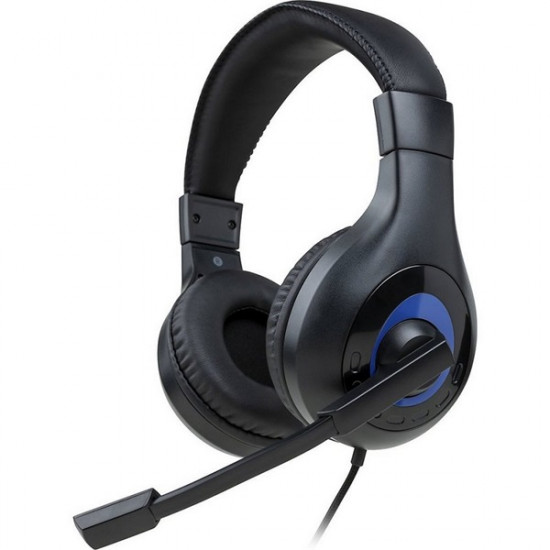 BigBen V1 PS4/PS5 sztereo fekete gamer headset (2807364)