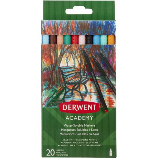 Derwent Academy 20db-os akvarel filckészlet (98202)