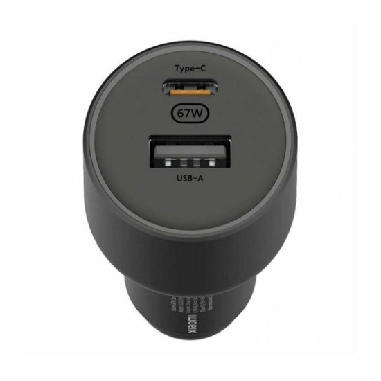 Xiaomi Mi 67W Car Charger TYPE A + TYPE C (BHR6814GL)