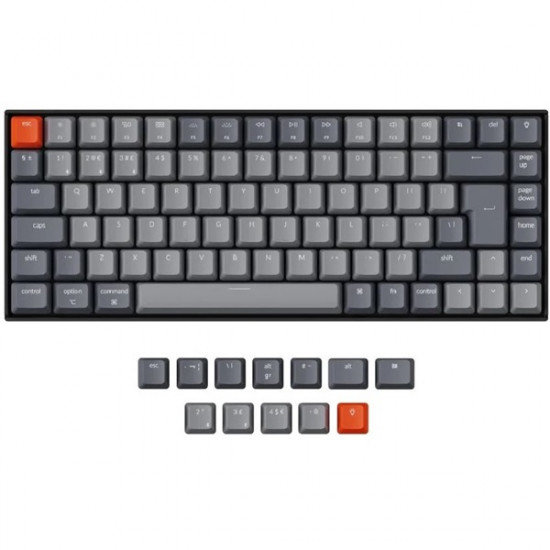 Keychron K2 magyar világosszürke billentyűkészlet (K2 KEYCAP SET LG)