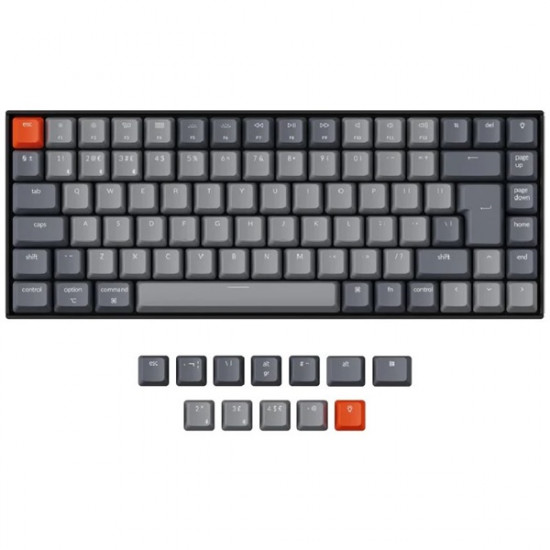 Keychron K6 magyar világosszürke billentyűkészlet (K6 KEYCAP SET LG)