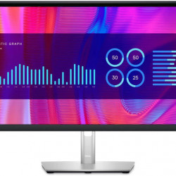DELL LCD Monitor 23,8 P2423DE 2560x1440, 16:9, 1000:1, 300cd, 5ms, HDMI, DP, USB-C, fekete