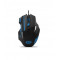 Esperanza MX201 WOLF optikai egér fekete-kék USB (EGM201B)