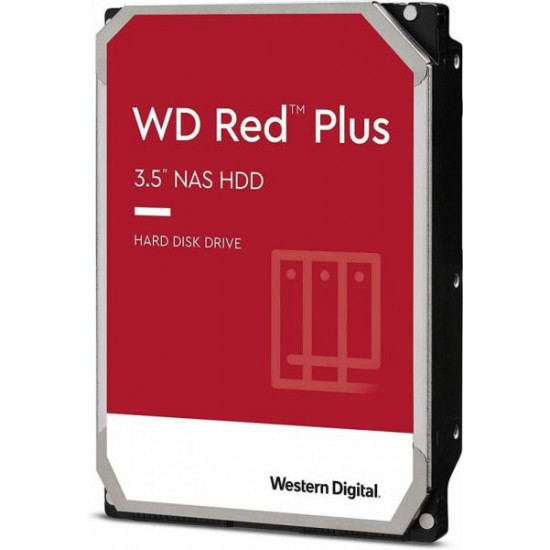 WESTERN DIGITAL Red Plus 6TB 5400rpm 256MB Cache merevlemez (bontott csomagolás)