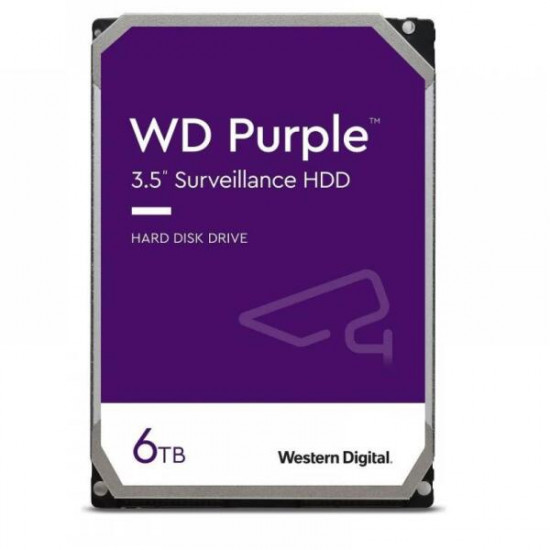 Western Digital Purple 6TB SATA3 merevlemez