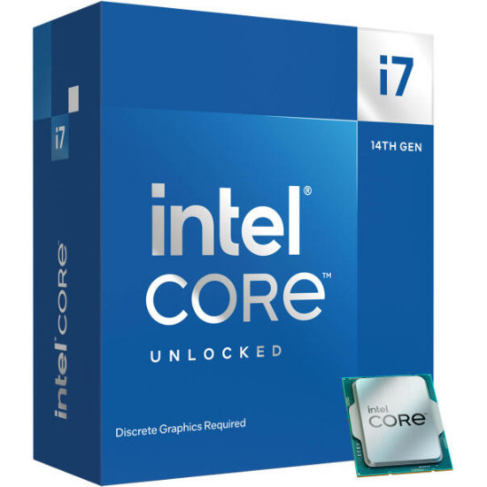 Intel Core i7 14700KF 3.4GHz/20C/33M UHD Without Graphics
