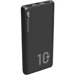 Silicon Power QP15 Power Bank 10000mAh fekete (SP10KMAPBKQP150K)