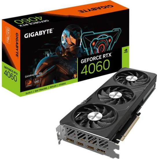 Gigabyte RTX 4060 8GD6 GAMING OC 8G videokártya