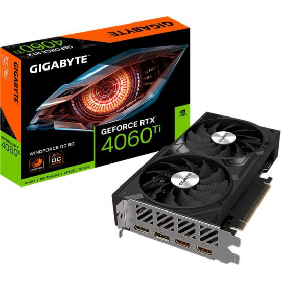 Gigabyte RTX 4060 Ti 8GD6 Windforce OC 8G