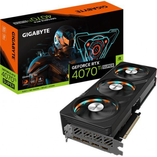 Gigabyte RTX 4070 Ti Super 16GD6 GAMING OC 16G videokártya