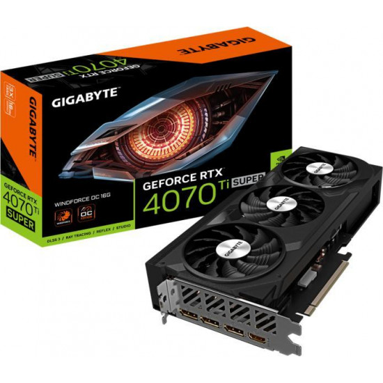 Gigabyte RTX 4070 Ti Super 16GD6 Windforce OC 16G videokártya