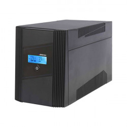 ABLEREX UPS, GLAMOR, GR450, 1xIEC+1xSchuko, 450VA (270 W) LINE-INTERACTIVE szünetmentes tápegység, torony, LCD (GR450)