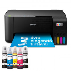 EPSON Tintasugaras nyomtató - EcoTank L3270 (A4, MFP, színes, 5760x1440 DPI, 33 lap/perc, USB/Wifi (C11CJ67434)