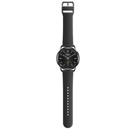 Xiaomi Watch S3 fekete okosóra