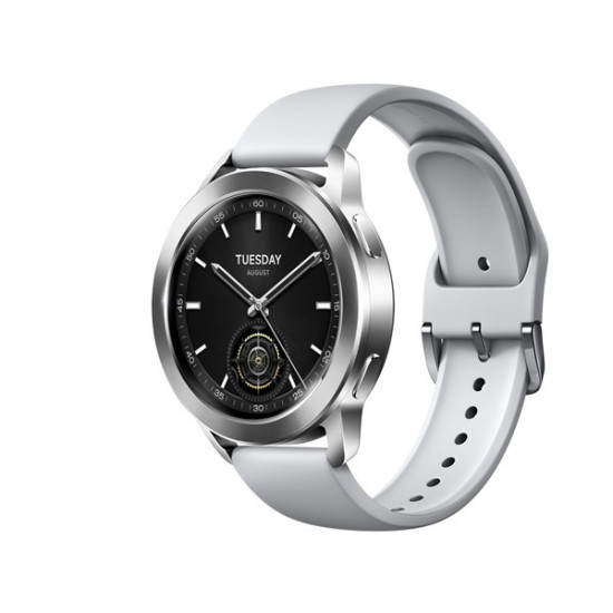 Xiaomi Watch S3 ezüst okosóra