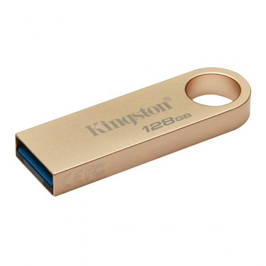 KINGSTON 128GB, DT SE9 G3 220MB/s fém USB 3.2 Gen 1 Pendrive