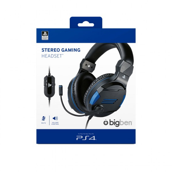 BigBen Stereo Gaming Headset V3 fekete (2805748)