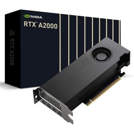 PNY RTX A2000 nVIDIA Quadro PCI-Ex16x 12GB DDR6 Videokártya